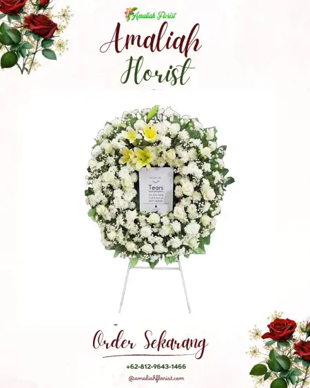 Krans Bunga Duka Nusa Indah