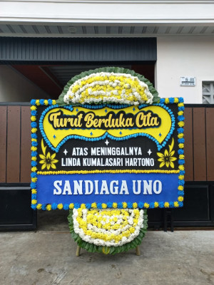 Papan Bunga Duka di Nusa Indah
